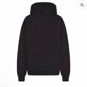 SKIMS boyfriend black oversized Hoodie